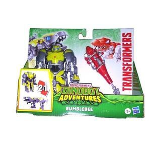 New TRANSFORMERS Dinobot Adventures 2 in 1 "Bumblebee" NIB